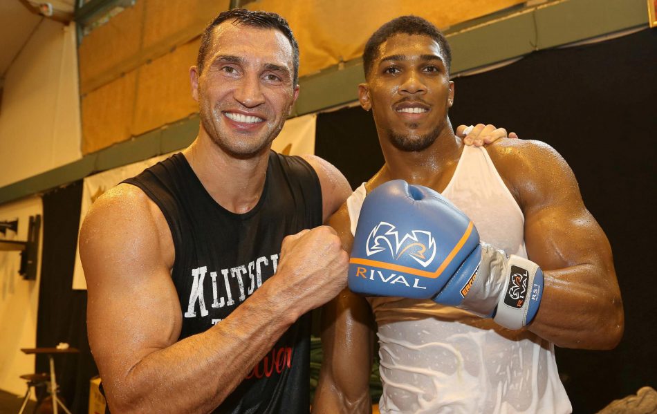 Image result for Joshua and Klitschko 'agree to fight'