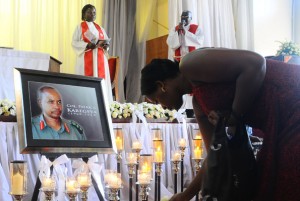 Karegeya's memorial service