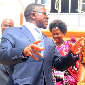 Katikiro alone