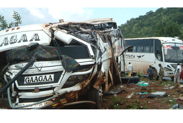 Bus accident Gaaga