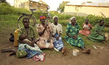 A group of rural women