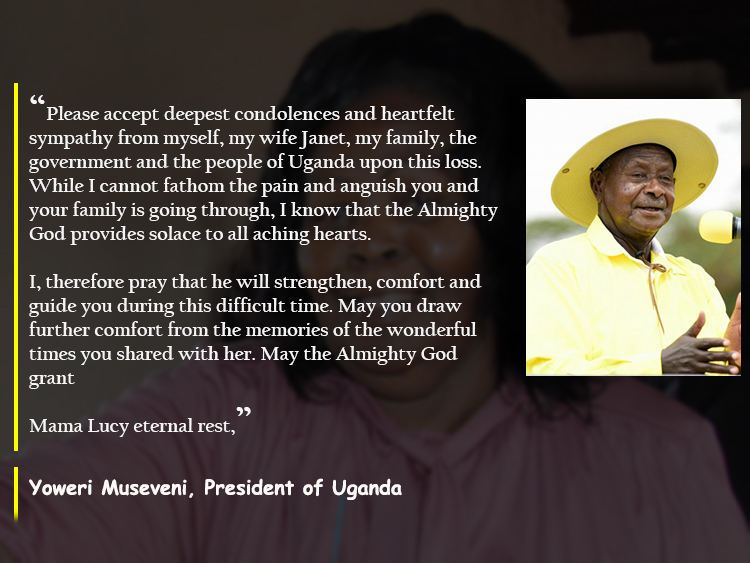 M7 Lucy Kibaki Condolense