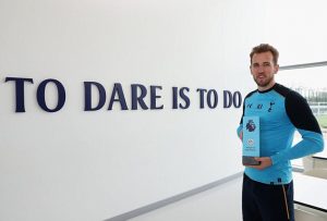 Kane scored four goals in his three Premier League appearances for Spurs in February