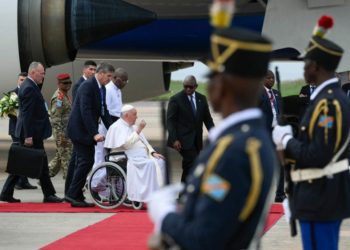 Pope arrives in DR Congo on ‘beautiful trip’ to Africa