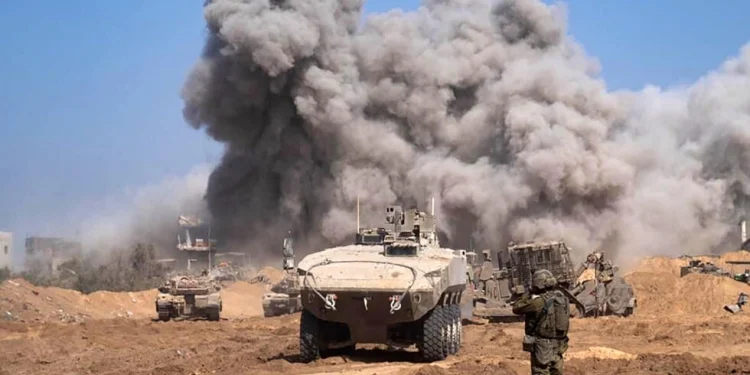 Israel hits Gaza hard as US focuses on aid