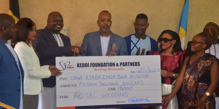 Busoga royal wedding: Kampala businessman donates Shs56m