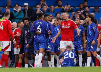 Chelsea and Forest charged by FA for pitchside melee